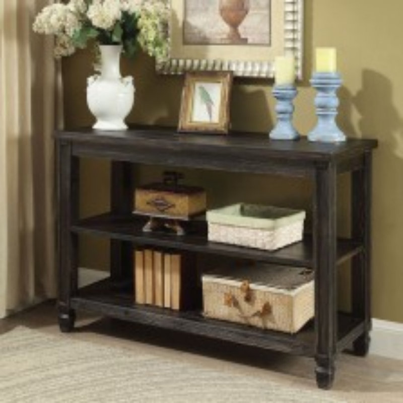 August Grove Leigh 48" Solid Wood Console Table Wayfair